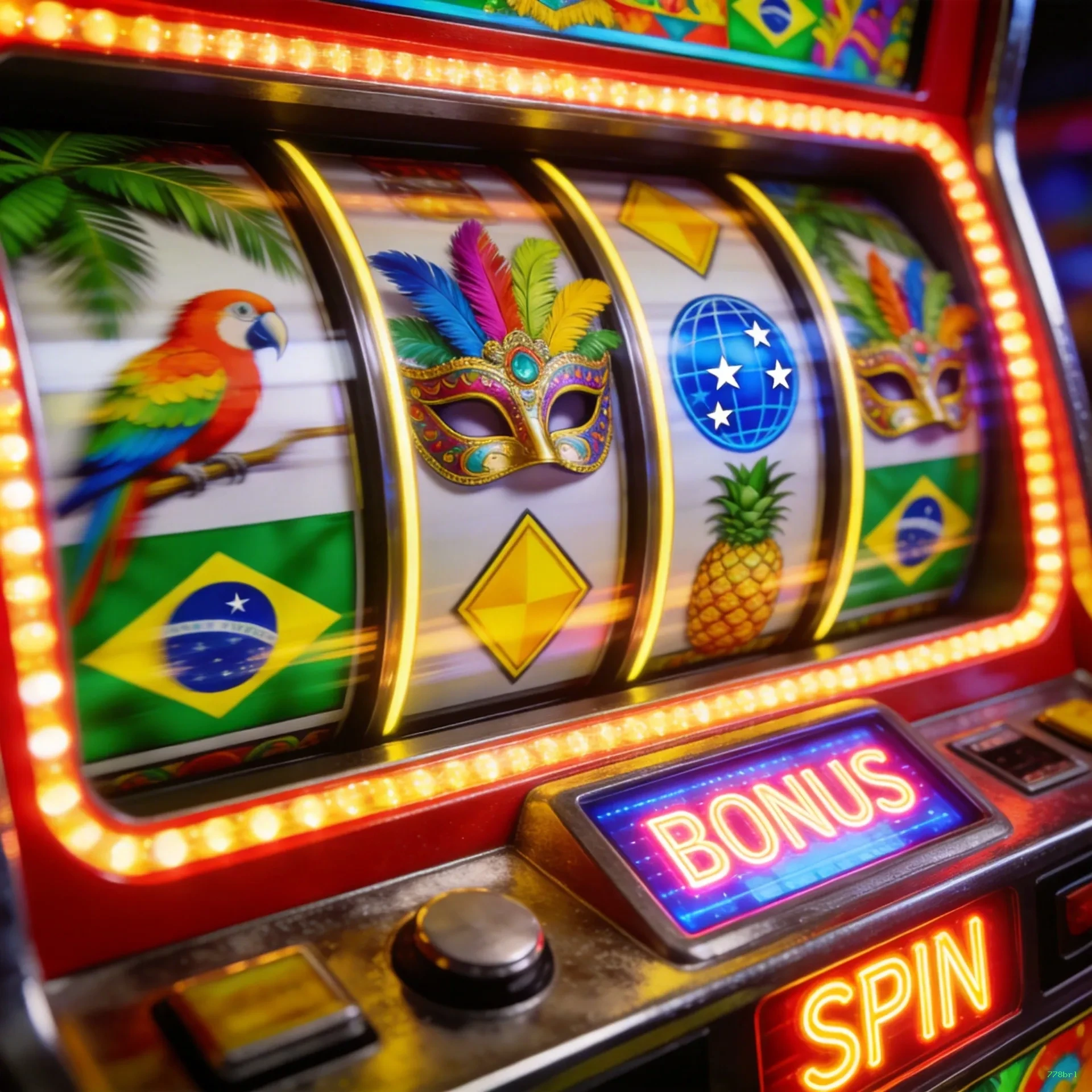 Controles de paJogonto e BRL em 778brl